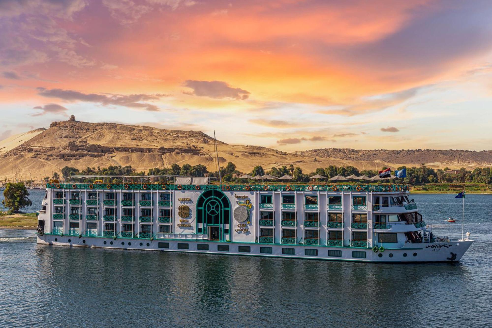 Sonesta Moon Goddess Cruise - From Aswan To Luxor - 03 & 07 Nights Every Friday Exterior foto
